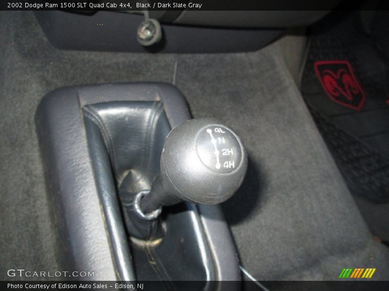 Black / Dark Slate Gray 2002 Dodge Ram 1500 SLT Quad Cab 4x4