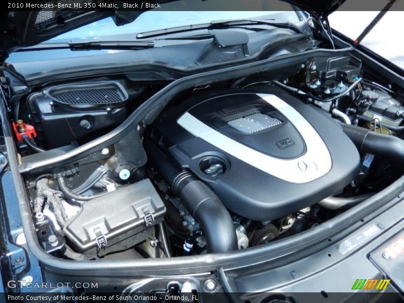Black / Black 2010 Mercedes-Benz ML 350 4Matic