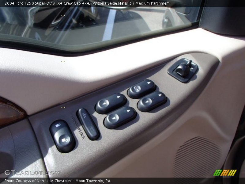 Arizona Beige Metallic / Medium Parchment 2004 Ford F250 Super Duty FX4 Crew Cab 4x4