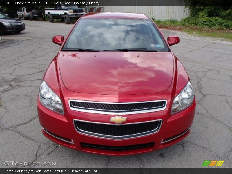 Crystal Red Tintcoat / Ebony 2012 Chevrolet Malibu LT