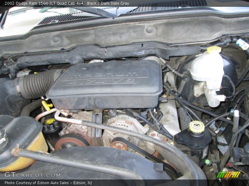 Black / Dark Slate Gray 2002 Dodge Ram 1500 SLT Quad Cab 4x4