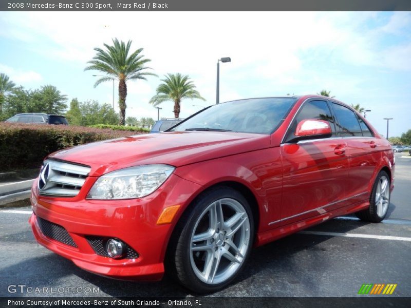 Front 3/4 View of 2008 C 300 Sport