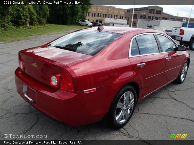 Crystal Red Tintcoat / Ebony 2012 Chevrolet Malibu LT