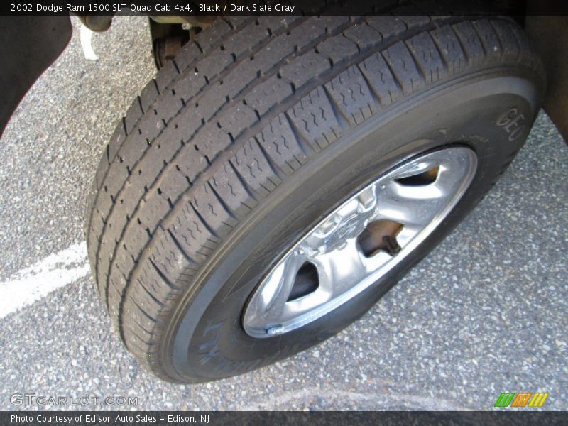 Black / Dark Slate Gray 2002 Dodge Ram 1500 SLT Quad Cab 4x4