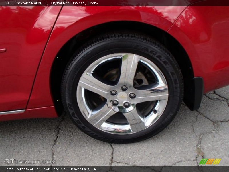 Crystal Red Tintcoat / Ebony 2012 Chevrolet Malibu LT