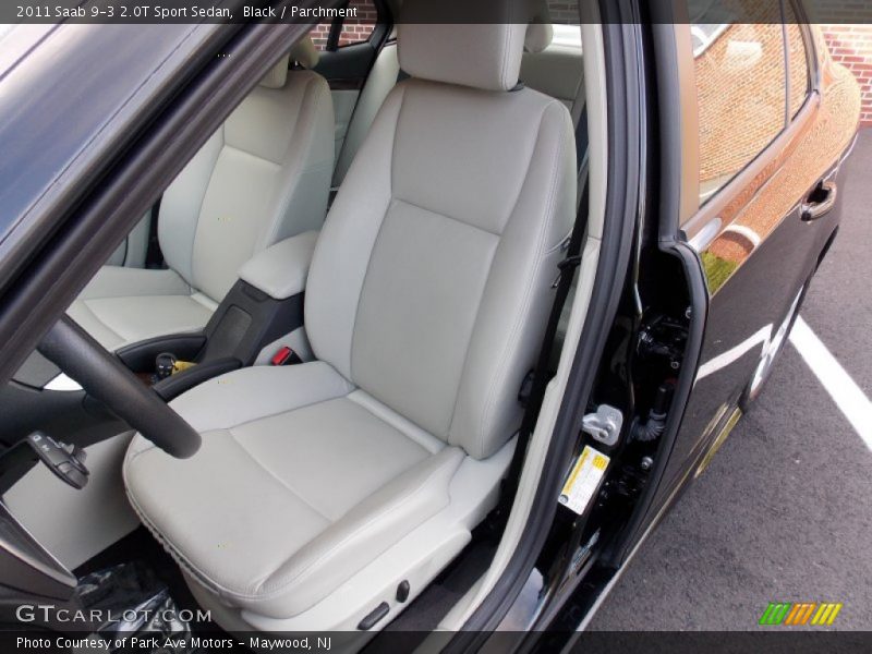 Black / Parchment 2011 Saab 9-3 2.0T Sport Sedan