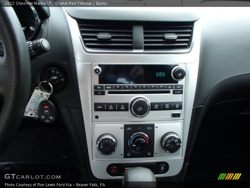 Crystal Red Tintcoat / Ebony 2012 Chevrolet Malibu LT