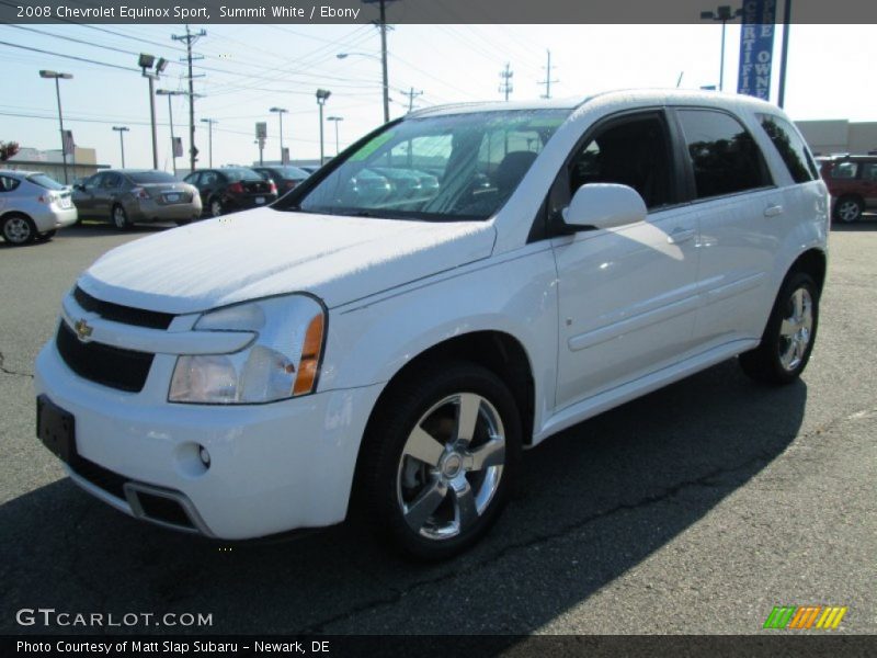 Summit White / Ebony 2008 Chevrolet Equinox Sport