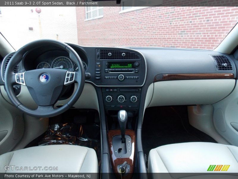 Black / Parchment 2011 Saab 9-3 2.0T Sport Sedan