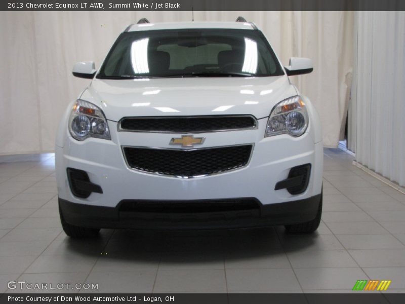Summit White / Jet Black 2013 Chevrolet Equinox LT AWD