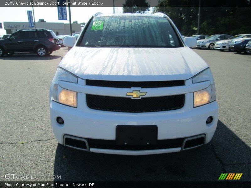 Summit White / Ebony 2008 Chevrolet Equinox Sport