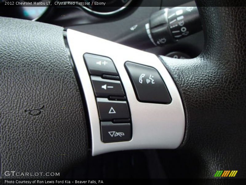 Crystal Red Tintcoat / Ebony 2012 Chevrolet Malibu LT