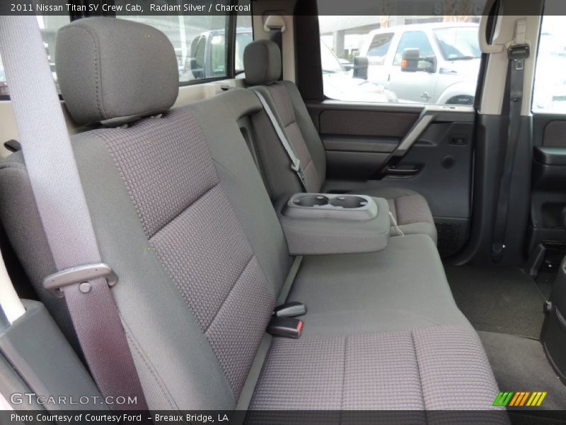Radiant Silver / Charcoal 2011 Nissan Titan SV Crew Cab