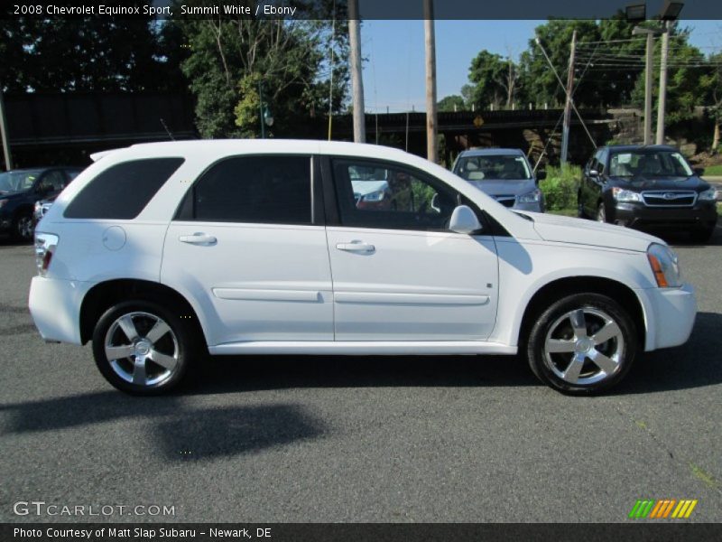 Summit White / Ebony 2008 Chevrolet Equinox Sport