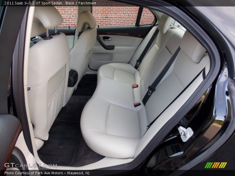 Black / Parchment 2011 Saab 9-3 2.0T Sport Sedan