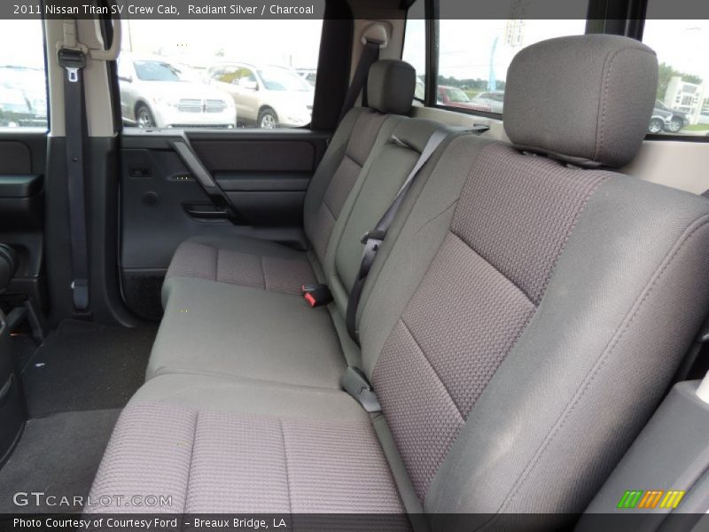 Radiant Silver / Charcoal 2011 Nissan Titan SV Crew Cab