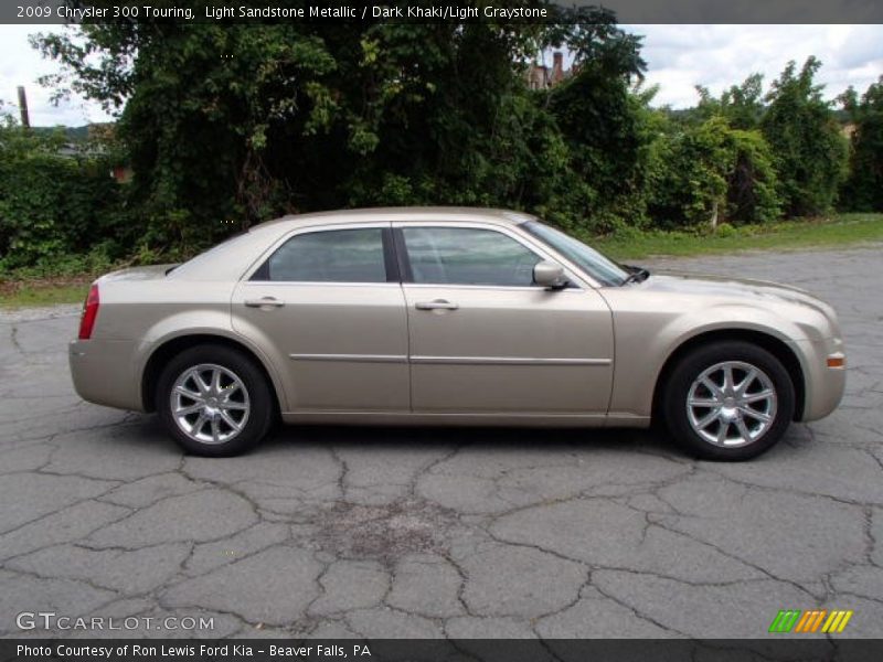 Light Sandstone Metallic / Dark Khaki/Light Graystone 2009 Chrysler 300 Touring