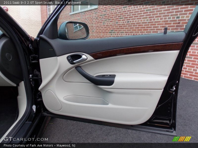 Black / Parchment 2011 Saab 9-3 2.0T Sport Sedan