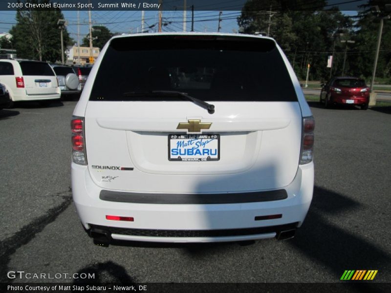 Summit White / Ebony 2008 Chevrolet Equinox Sport