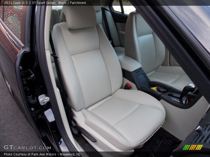 Black / Parchment 2011 Saab 9-3 2.0T Sport Sedan