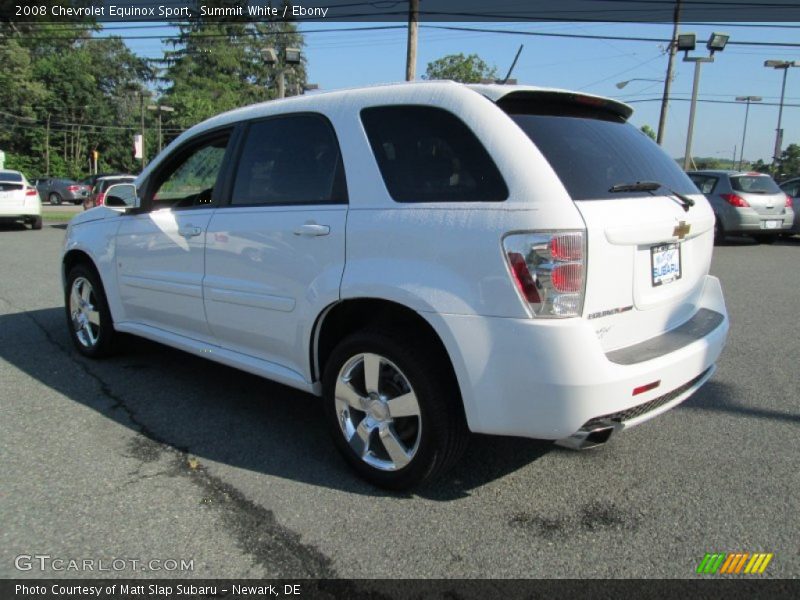 Summit White / Ebony 2008 Chevrolet Equinox Sport