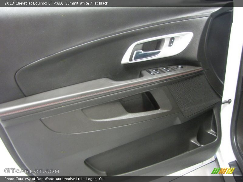 Summit White / Jet Black 2013 Chevrolet Equinox LT AWD