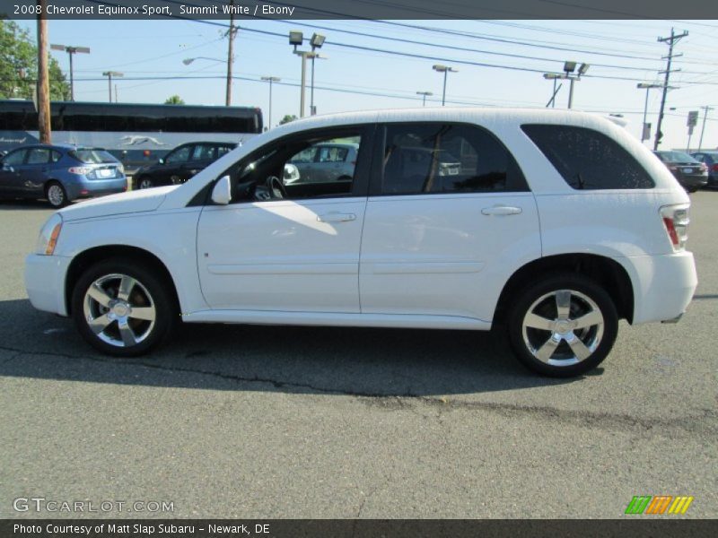 Summit White / Ebony 2008 Chevrolet Equinox Sport