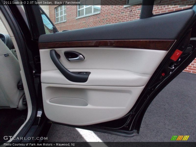 Black / Parchment 2011 Saab 9-3 2.0T Sport Sedan