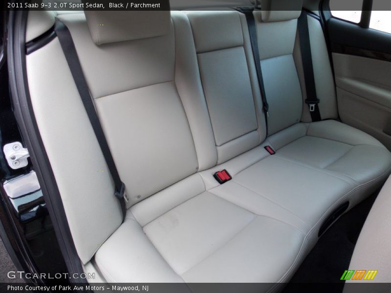 Black / Parchment 2011 Saab 9-3 2.0T Sport Sedan
