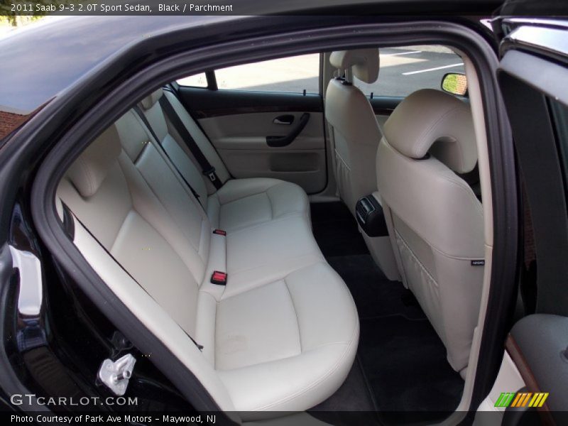 Black / Parchment 2011 Saab 9-3 2.0T Sport Sedan