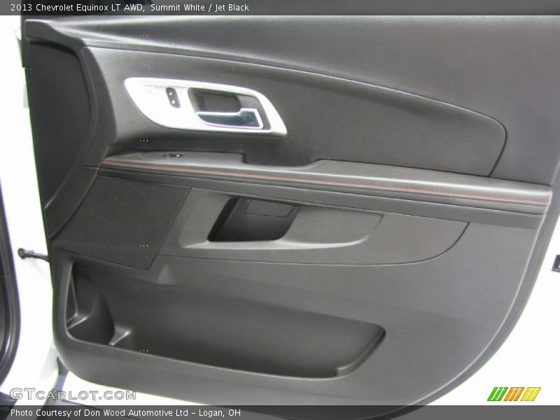 Summit White / Jet Black 2013 Chevrolet Equinox LT AWD