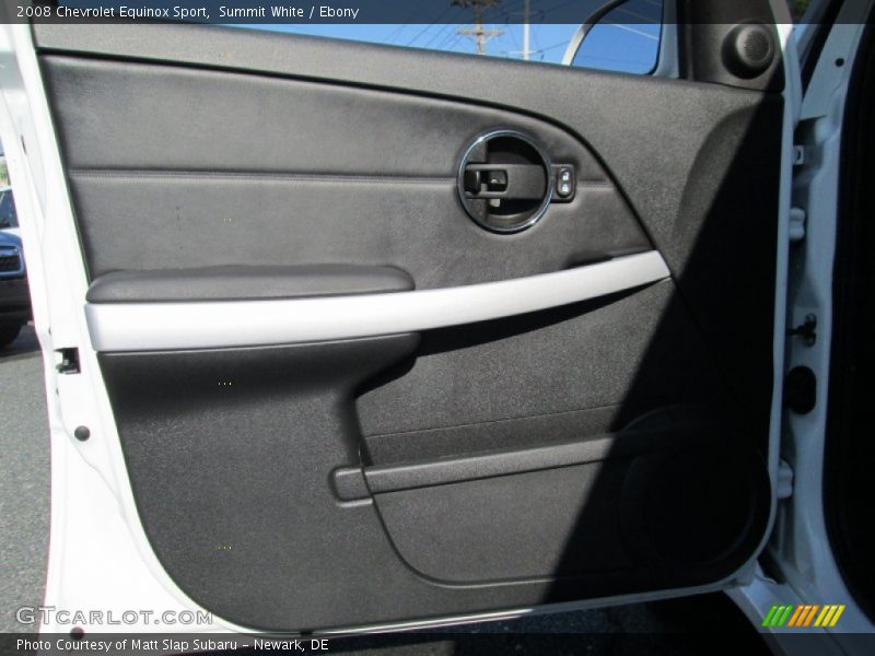 Summit White / Ebony 2008 Chevrolet Equinox Sport