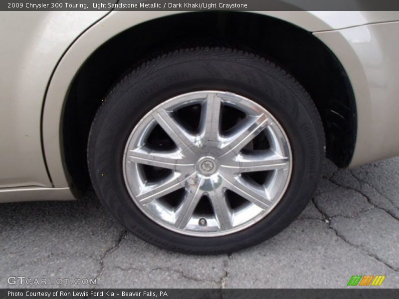 Light Sandstone Metallic / Dark Khaki/Light Graystone 2009 Chrysler 300 Touring