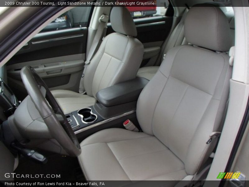 Light Sandstone Metallic / Dark Khaki/Light Graystone 2009 Chrysler 300 Touring