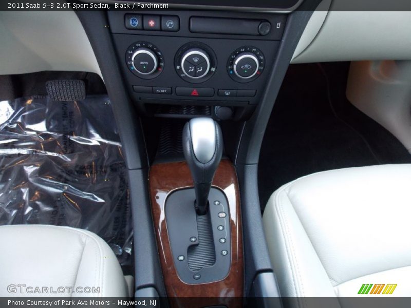 Black / Parchment 2011 Saab 9-3 2.0T Sport Sedan
