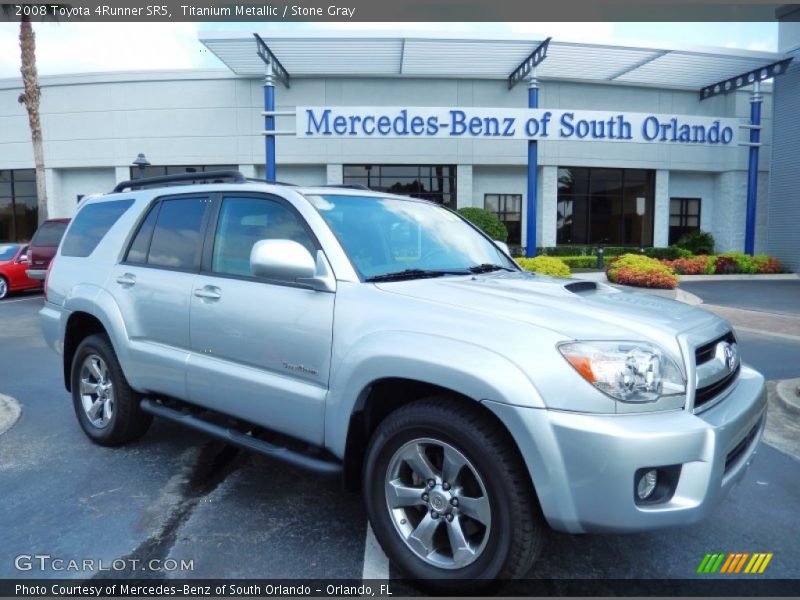 Titanium Metallic / Stone Gray 2008 Toyota 4Runner SR5
