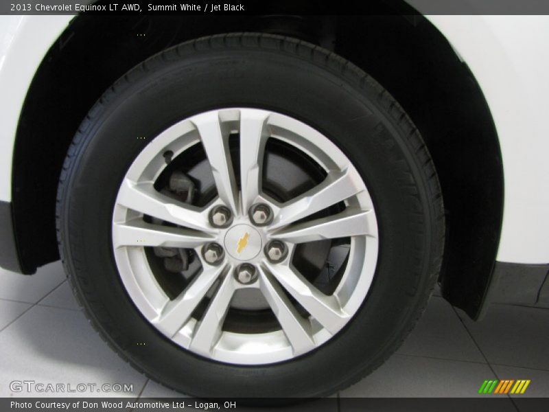 Summit White / Jet Black 2013 Chevrolet Equinox LT AWD