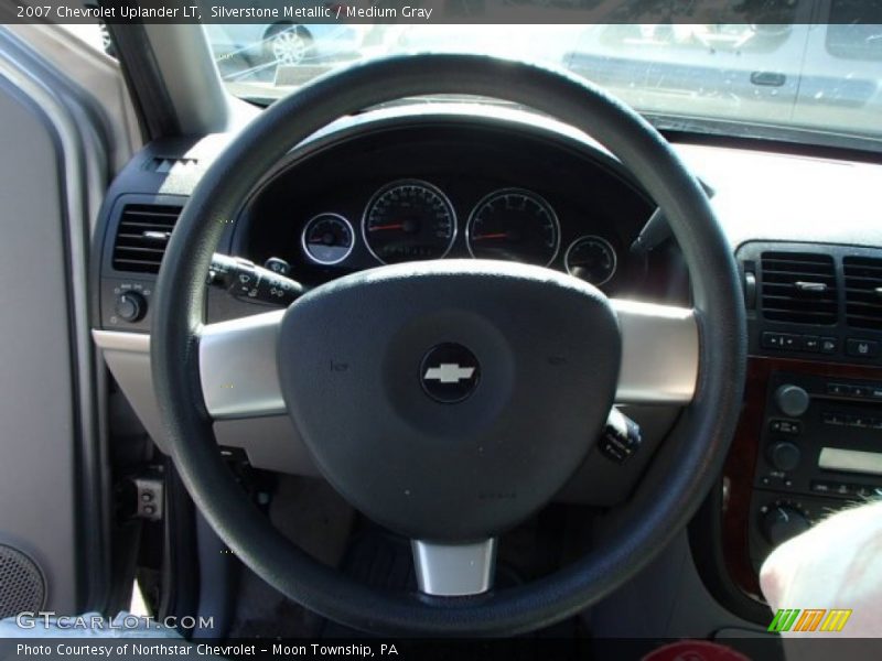 Silverstone Metallic / Medium Gray 2007 Chevrolet Uplander LT