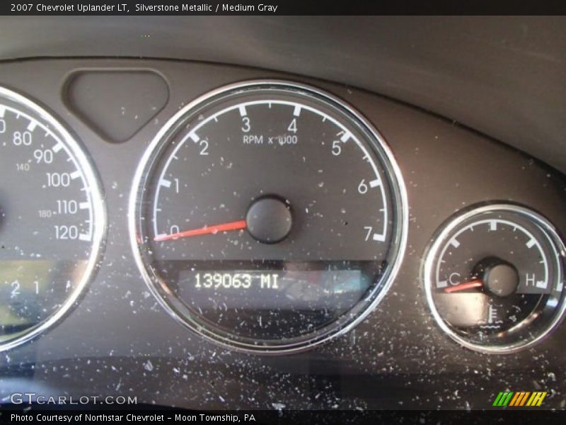 Silverstone Metallic / Medium Gray 2007 Chevrolet Uplander LT