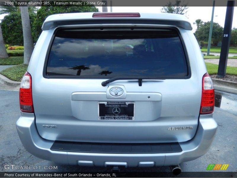Titanium Metallic / Stone Gray 2008 Toyota 4Runner SR5