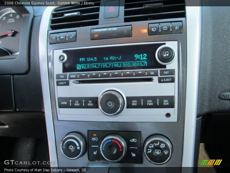 Summit White / Ebony 2008 Chevrolet Equinox Sport