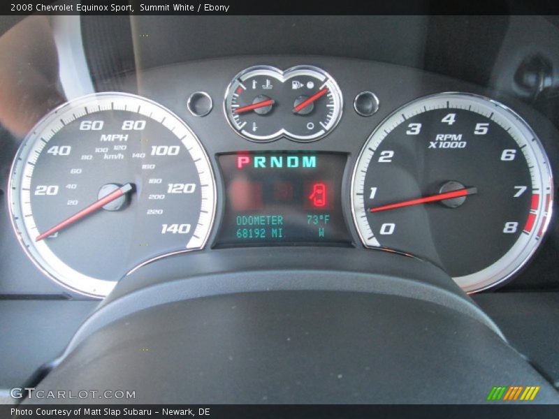 Summit White / Ebony 2008 Chevrolet Equinox Sport
