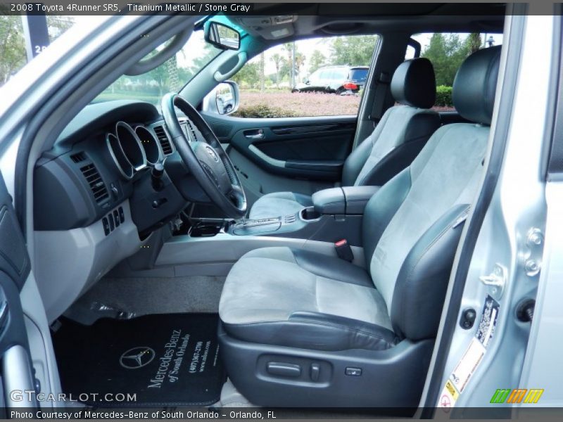  2008 4Runner SR5 Stone Gray Interior