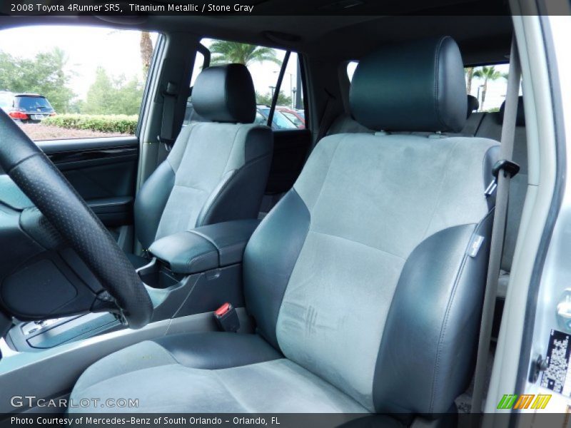 Front Seat of 2008 4Runner SR5