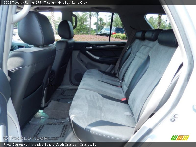Rear Seat of 2008 4Runner SR5