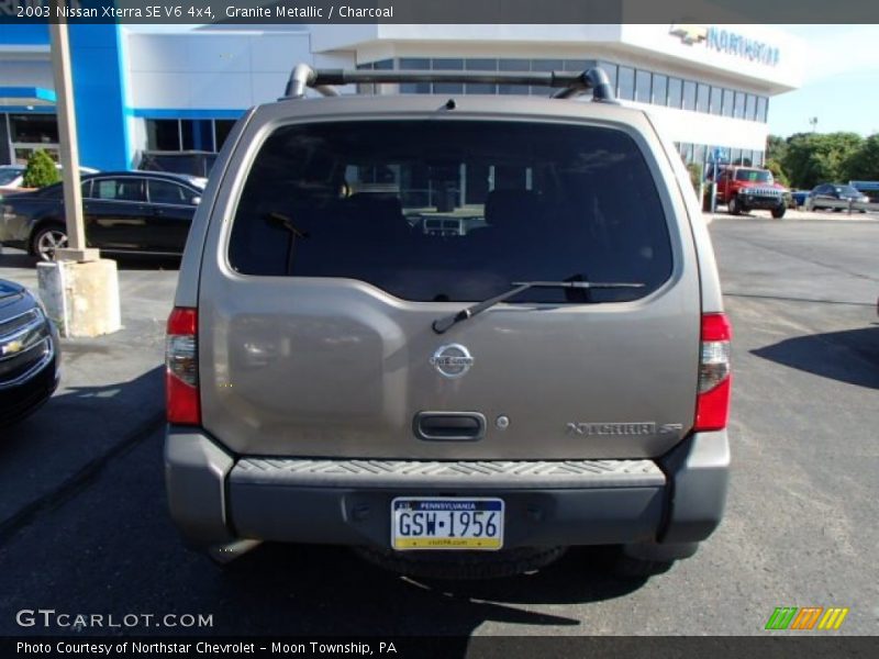 Granite Metallic / Charcoal 2003 Nissan Xterra SE V6 4x4