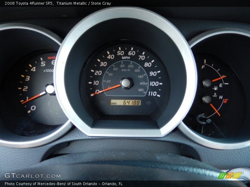  2008 4Runner SR5 SR5 Gauges