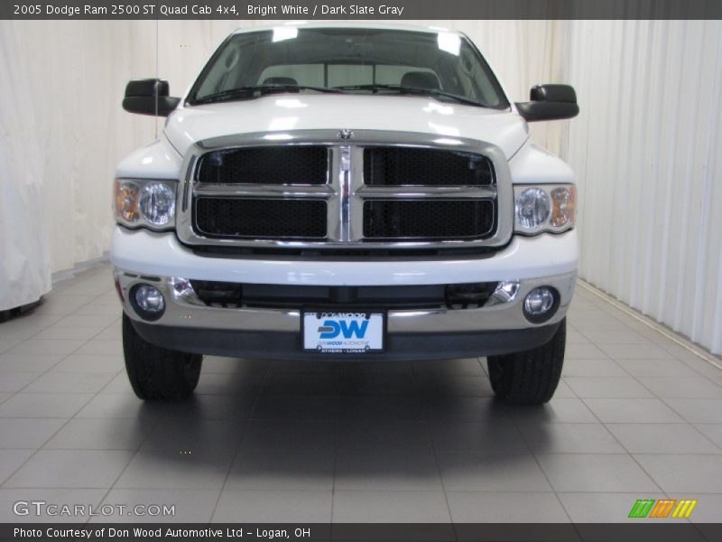 Bright White / Dark Slate Gray 2005 Dodge Ram 2500 ST Quad Cab 4x4