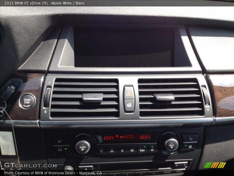 Alpine White / Black 2013 BMW X5 xDrive 35i