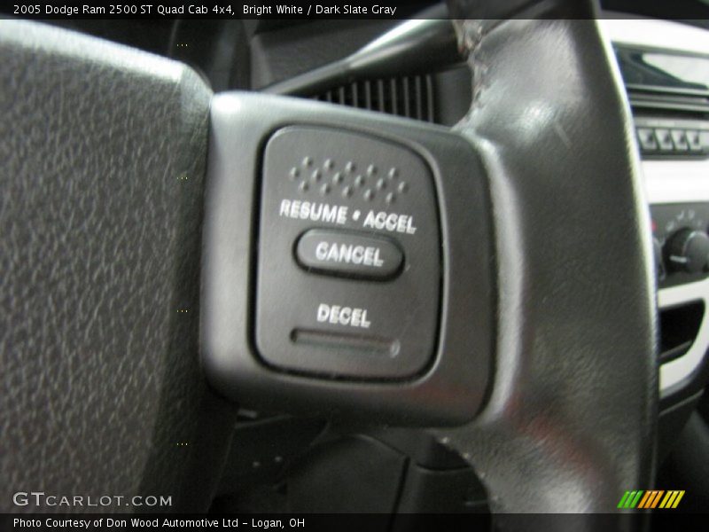 Bright White / Dark Slate Gray 2005 Dodge Ram 2500 ST Quad Cab 4x4